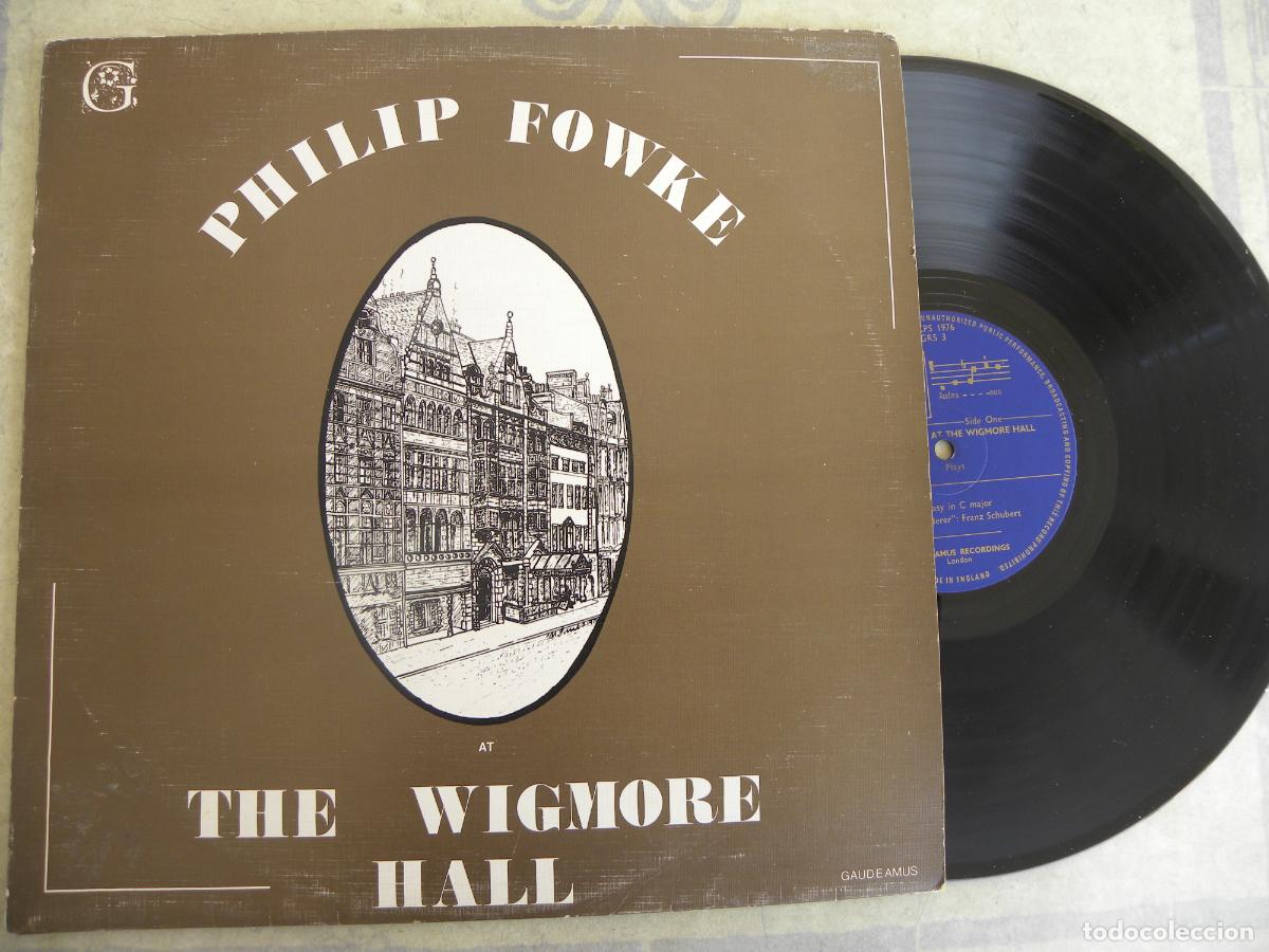 Discos de vinilo: PHILIP FOWKE AT THE WIGMORE FALL -LP 1976 UK -FIRMADO Y DEDICADO
