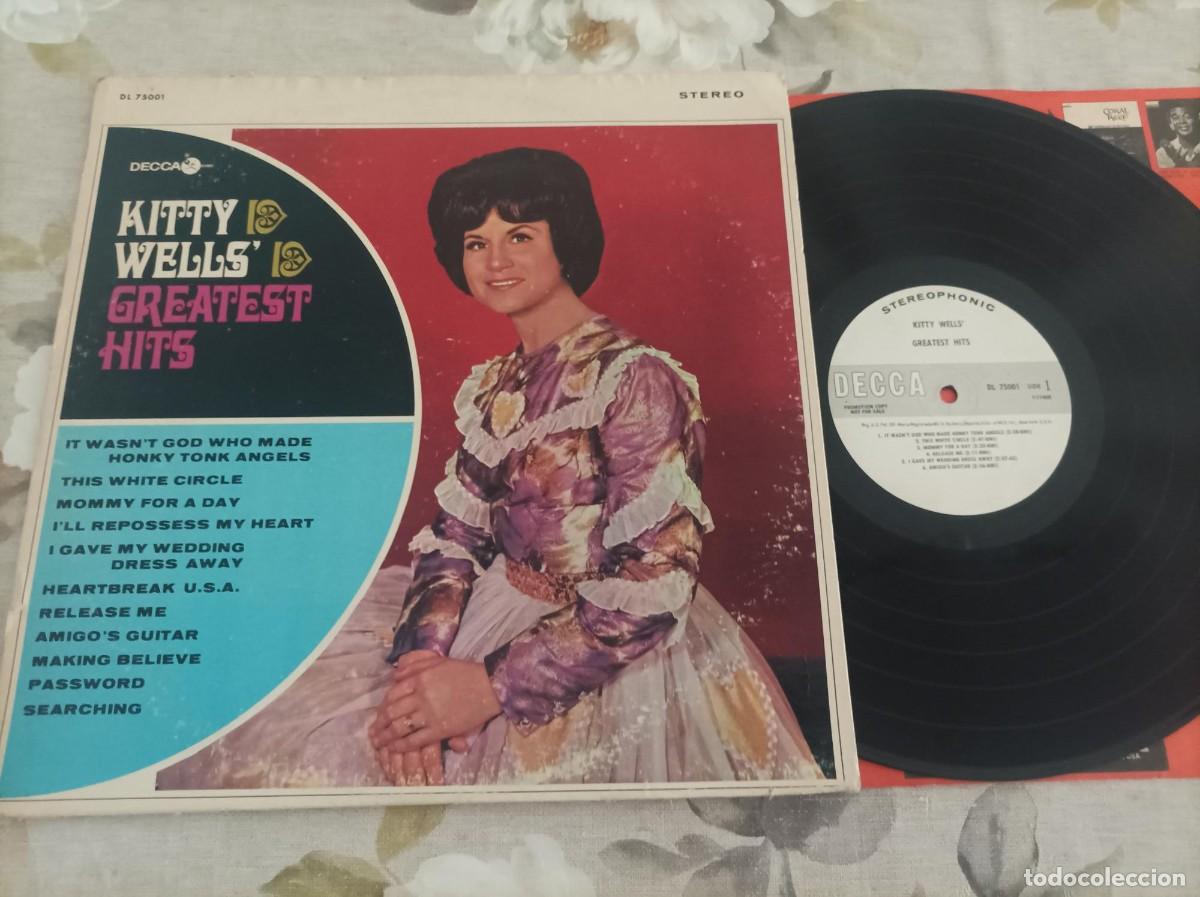 Discos de vinilo: Kitty Wells lp original -COPIA PROMOCIONAL-dificil