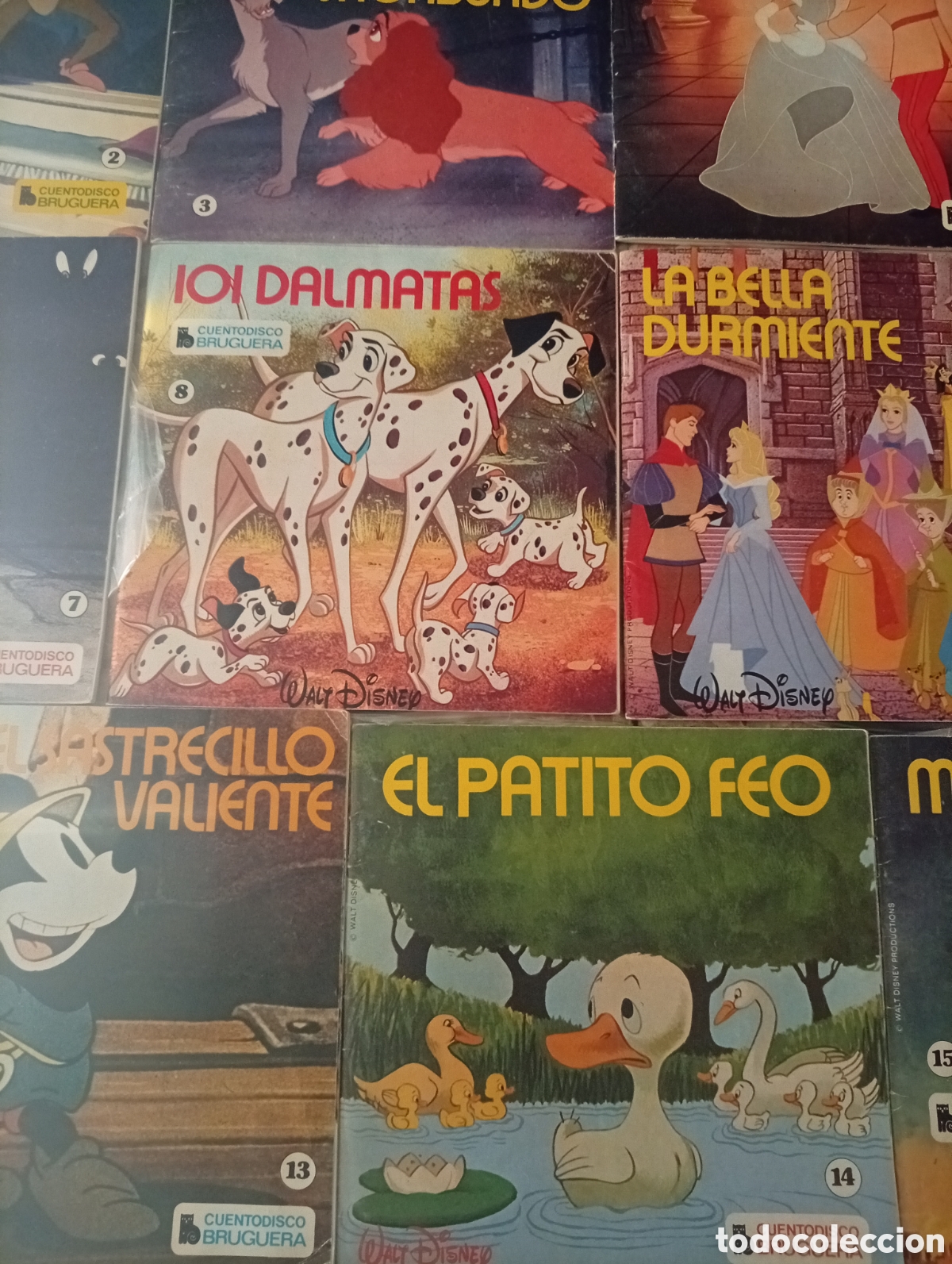 Discos de vinilo: Colecci&oacute;n Cuentolibros Bruguera -16 cuentos y discos de vinilo-