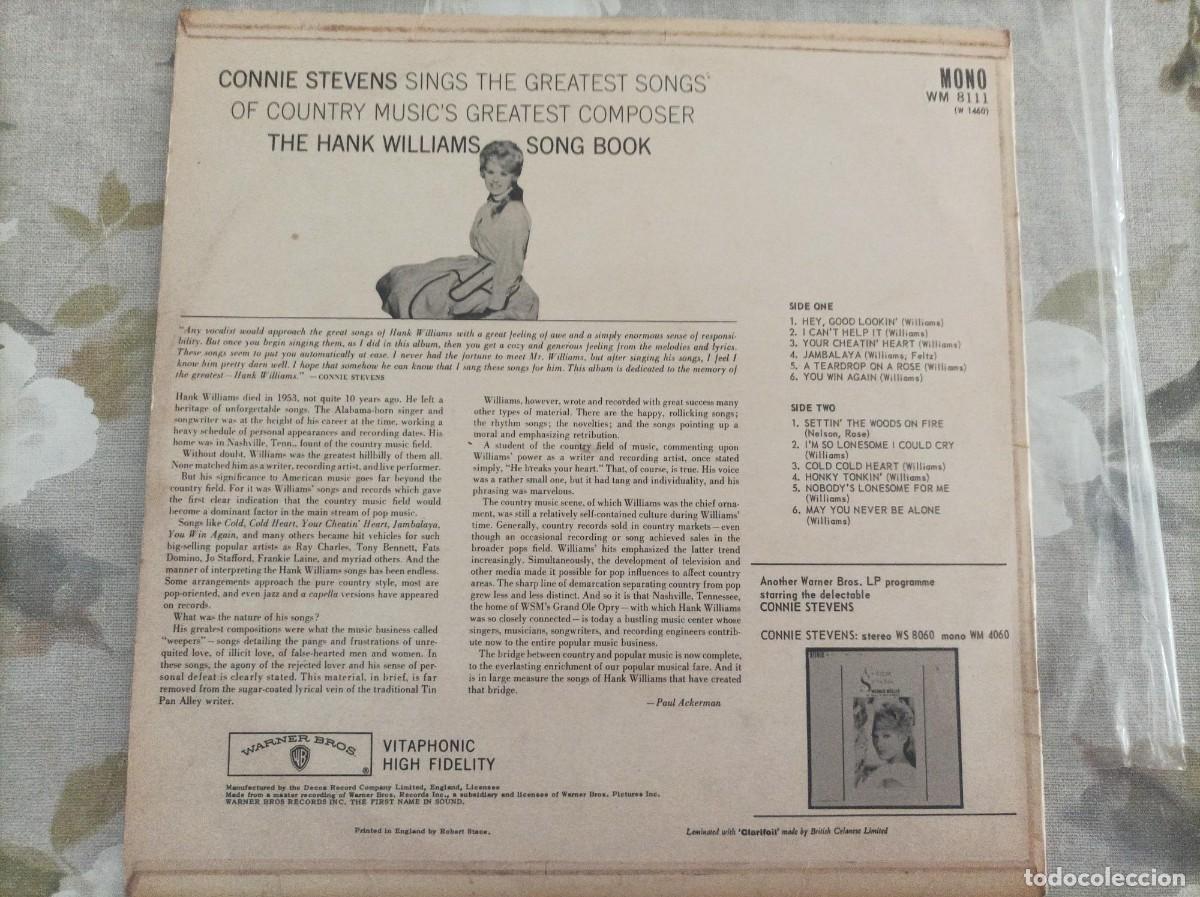 Discos de vinilo: Connie Stevens lp original UK - Foto 2