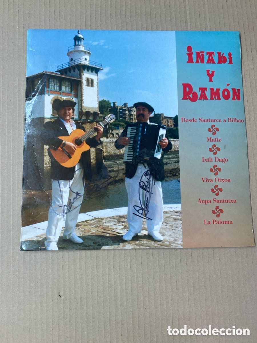Discos de vinilo: LP I&Ntilde;AKI Y RAM&Oacute;N. M&uacute;sica vasca