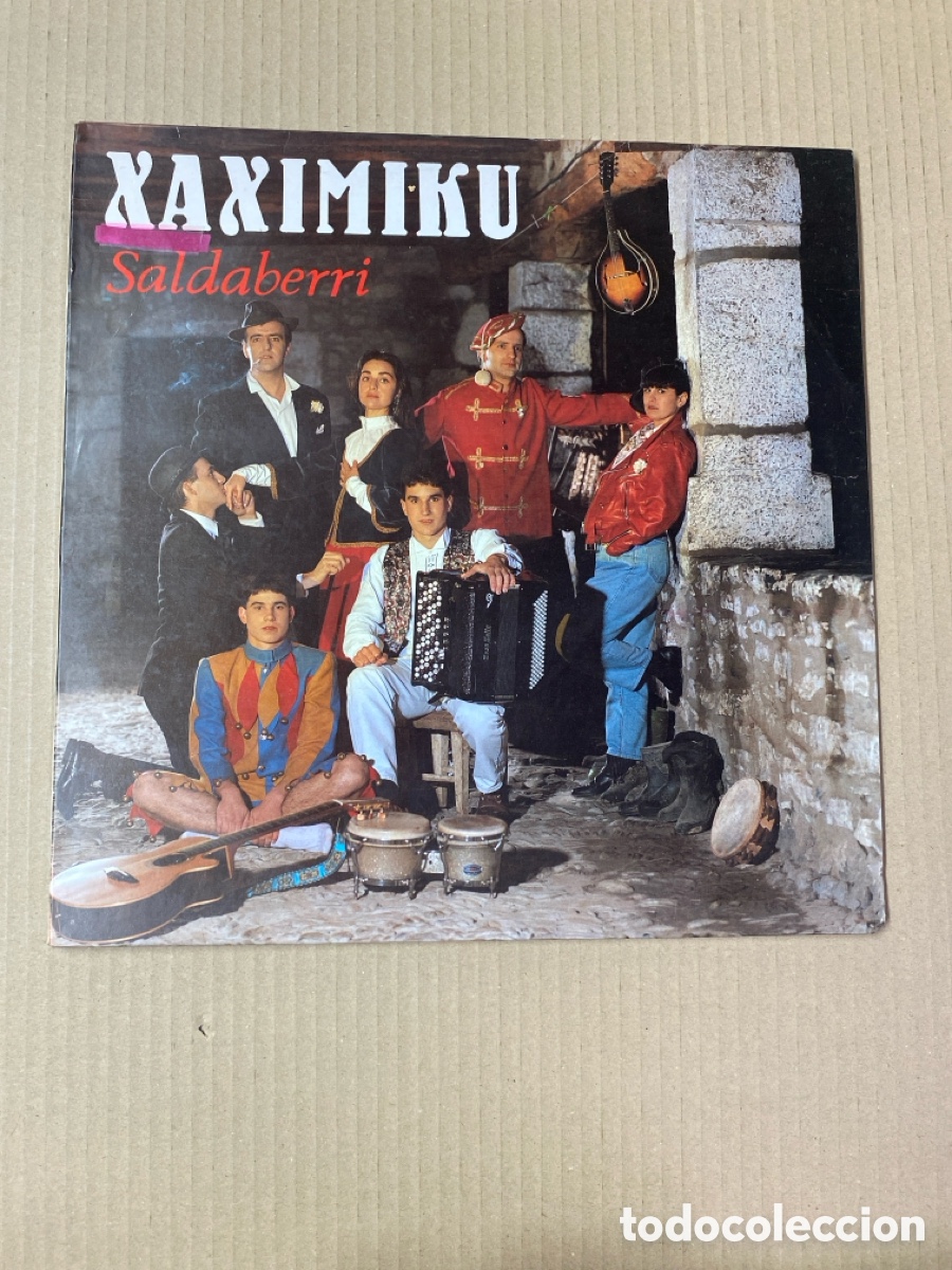 Discos de vinilo: LP XAXIMIKU. SALDABERRI. Incluye insert