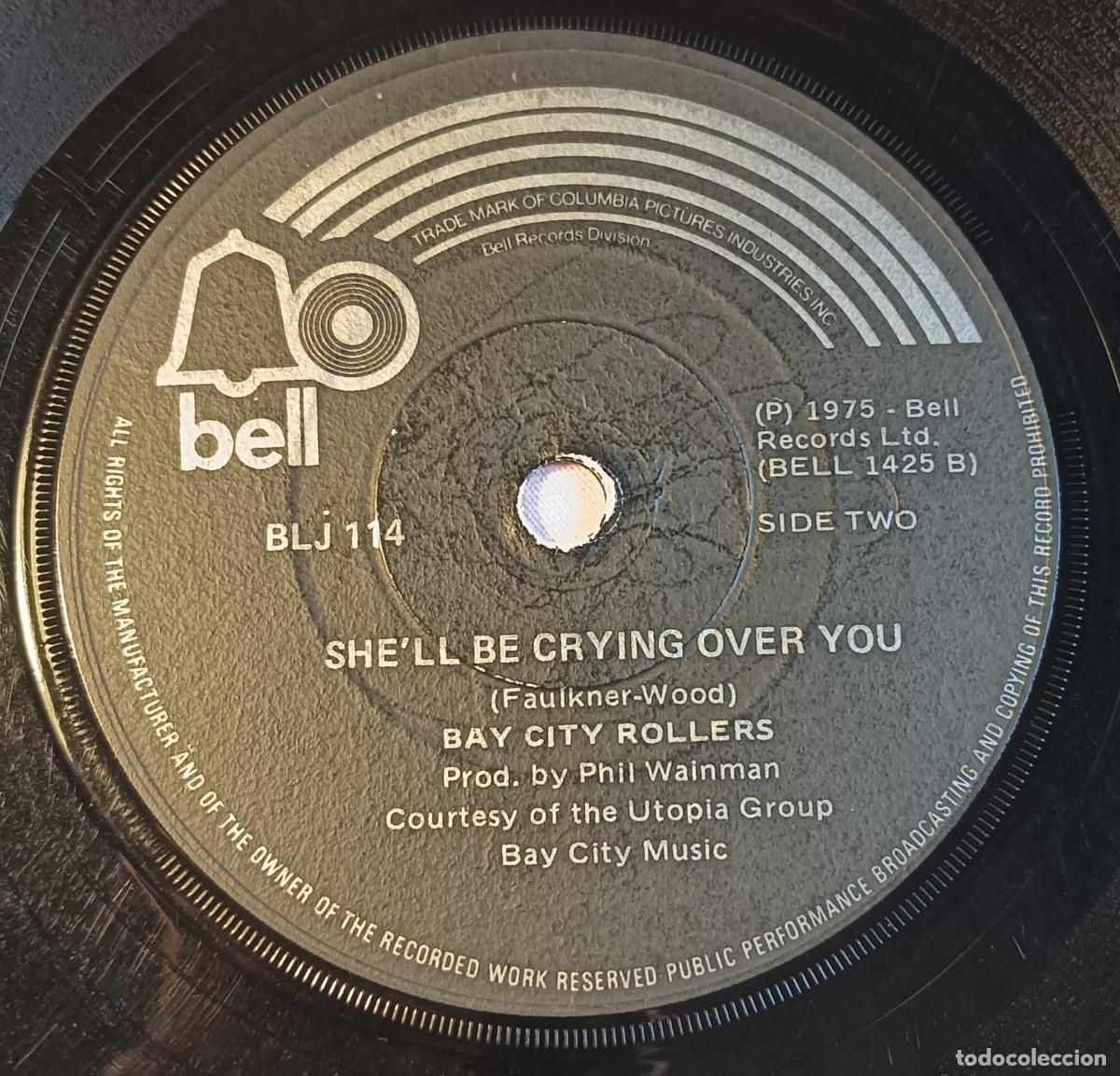 Discos de vinilo: 7&rdquo; BAY CITY ROLLERS - Give A Little Love - Bell 1975 - BLJ 114 (-/VG)