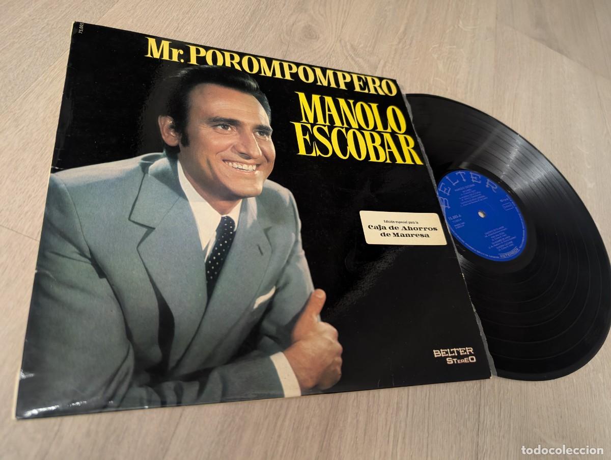 Discos de vinilo: MANOLO ESCOBAR - MR POROMPONPERO ..LP DE BELTER DE 1970 ..PROMOCIONAL