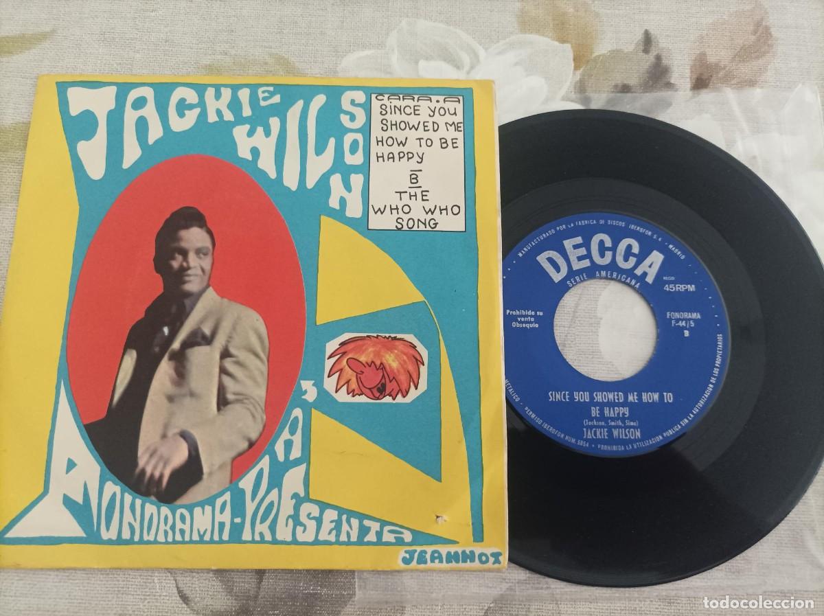 Discos de vinilo: Jackie Wilson single original espa&ntilde;ol-dificil-