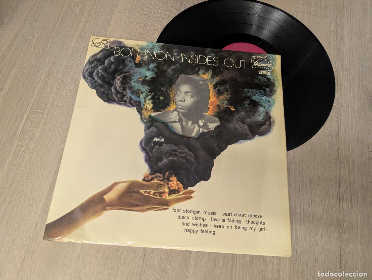 Discos de vinilo: BOHANON - INSIDES OUT ..LP DE BRUNSWICK DE ZAFIRO . ESPA&Ntilde;OL - 1975 - EDICION ORIGINAL