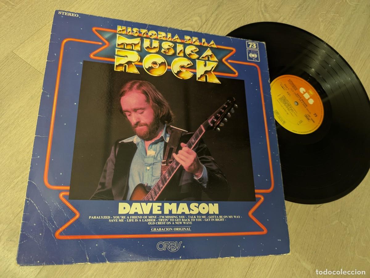 Discos de vinilo: DAVE MASON - GRANDES EXITOS ..LP DE 1980 - RECOPILATORIO DE ORBIS - CBS . 10 TEMAS