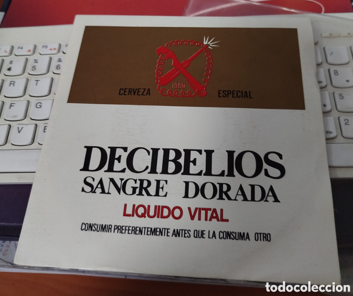 Discos de vinilo: Decibelios - Sangre dorada. LEER DESCRIPCI&Oacute;N