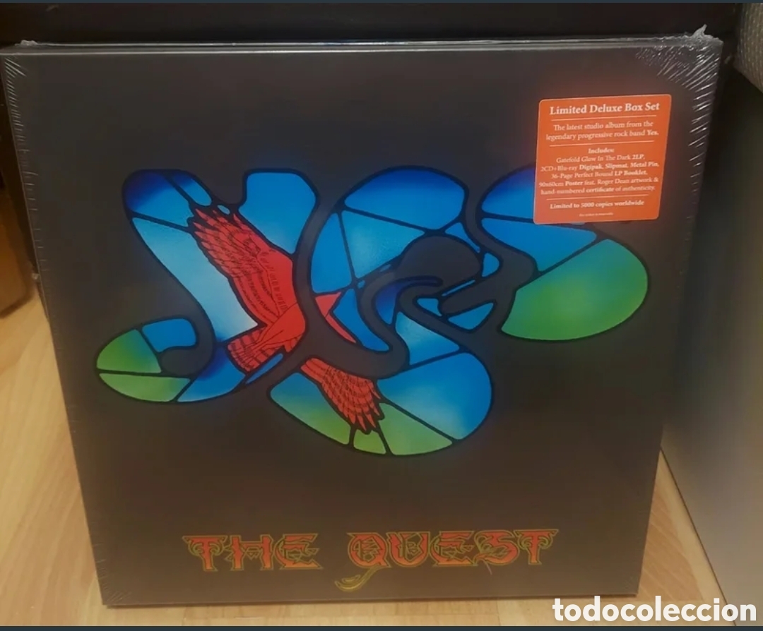 Discos de vinilo: Box Set De Luxe YES &rdquo;The Quest&rdquo;