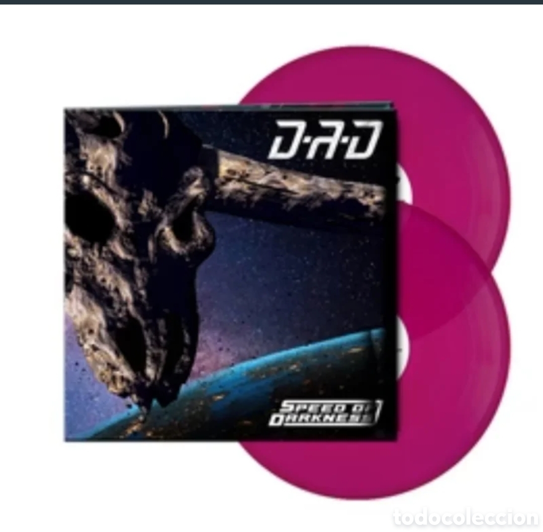 Discos de vinilo: D.A.D Speed Of Darkness 2 LPS Edici&oacute;n Limitada