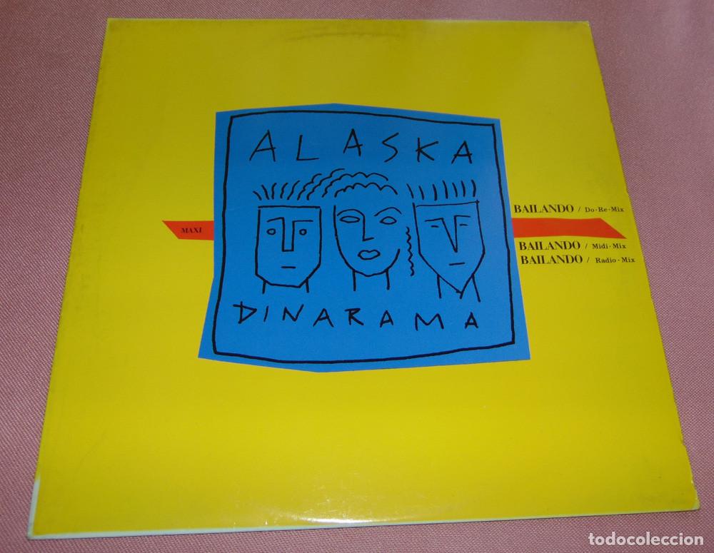Discos de vinilo: ALASKA Y DINARAMA &ndash; Bailando - MAXISINGLE 1988