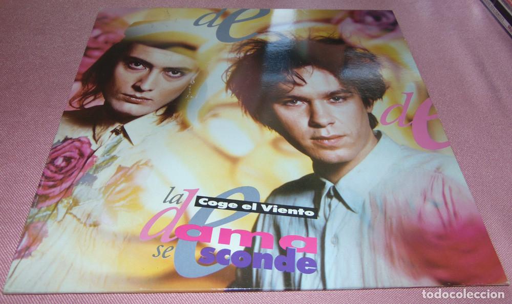 Discos de vinilo: La Dama Se Esconde &ndash; Coge El Viento - LP 1989