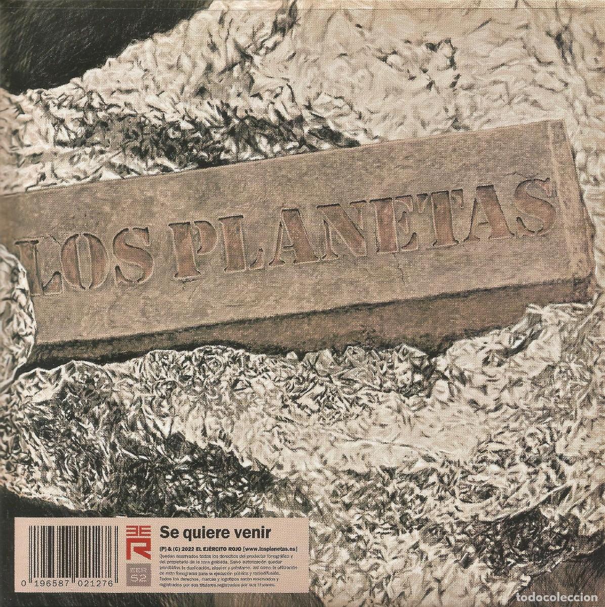 Discos de vinilo: Los Planetas &ndash; Se Quiere Venir / La Torre De La Vela (El Ej&eacute;rcito Rojo, 2022) - 7&rdquo; - Indie - Nuevo