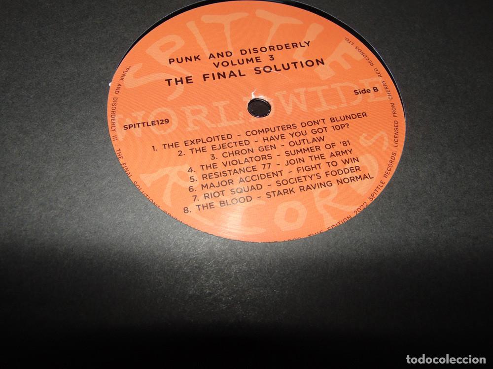 Discos de vinilo: Punk And Disorderly III - The Final Solution LP 2022 - Foto 4