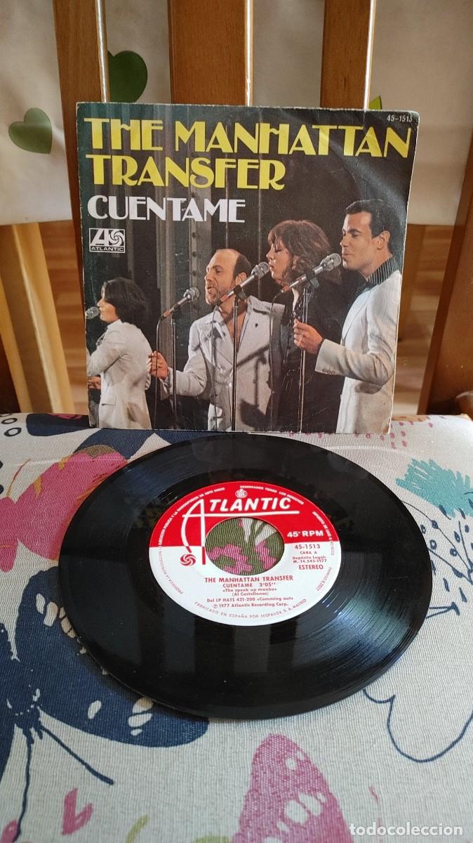 Discos de vinilo: THE MANHATTAN TRANSFER-SINGLE CUENTAME