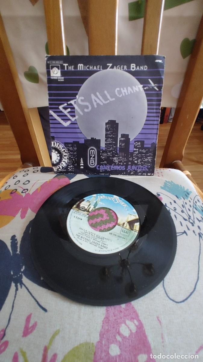 Discos de vinilo: THE MICHAEL ZAGER BAND-SINGLE LET&acute;S ALL CHANT
