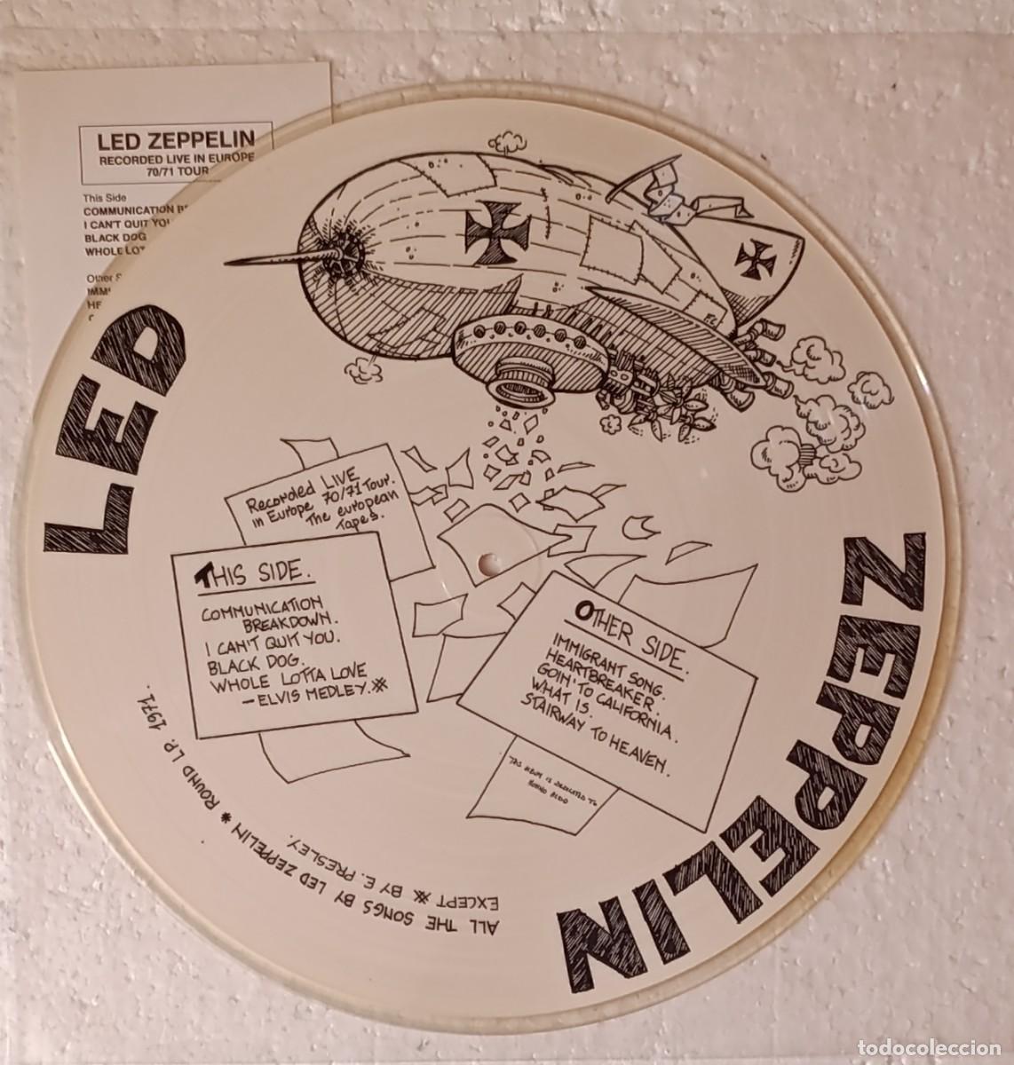 Discos de vinilo: Led Zeppelin &ndash; Recorded Live In Europe 70/71 Tour