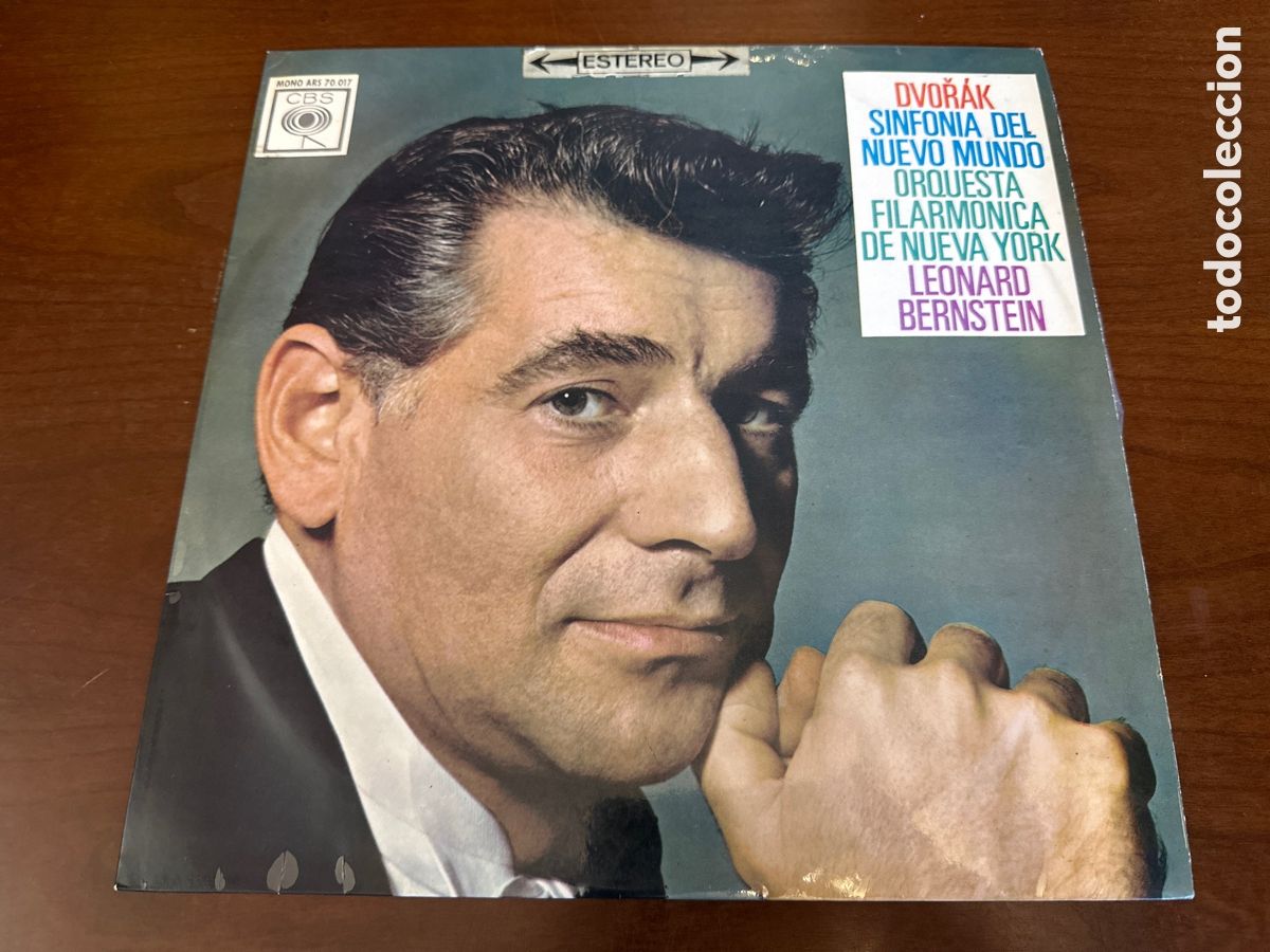 Discos de vinilo: DVORAK - SINFON&Iacute;A DEL NUEVO MUNDO - LEONARD BERNSTEIN. ORQUESTA FILARM&Oacute;NICA DE NUEVA YORK
