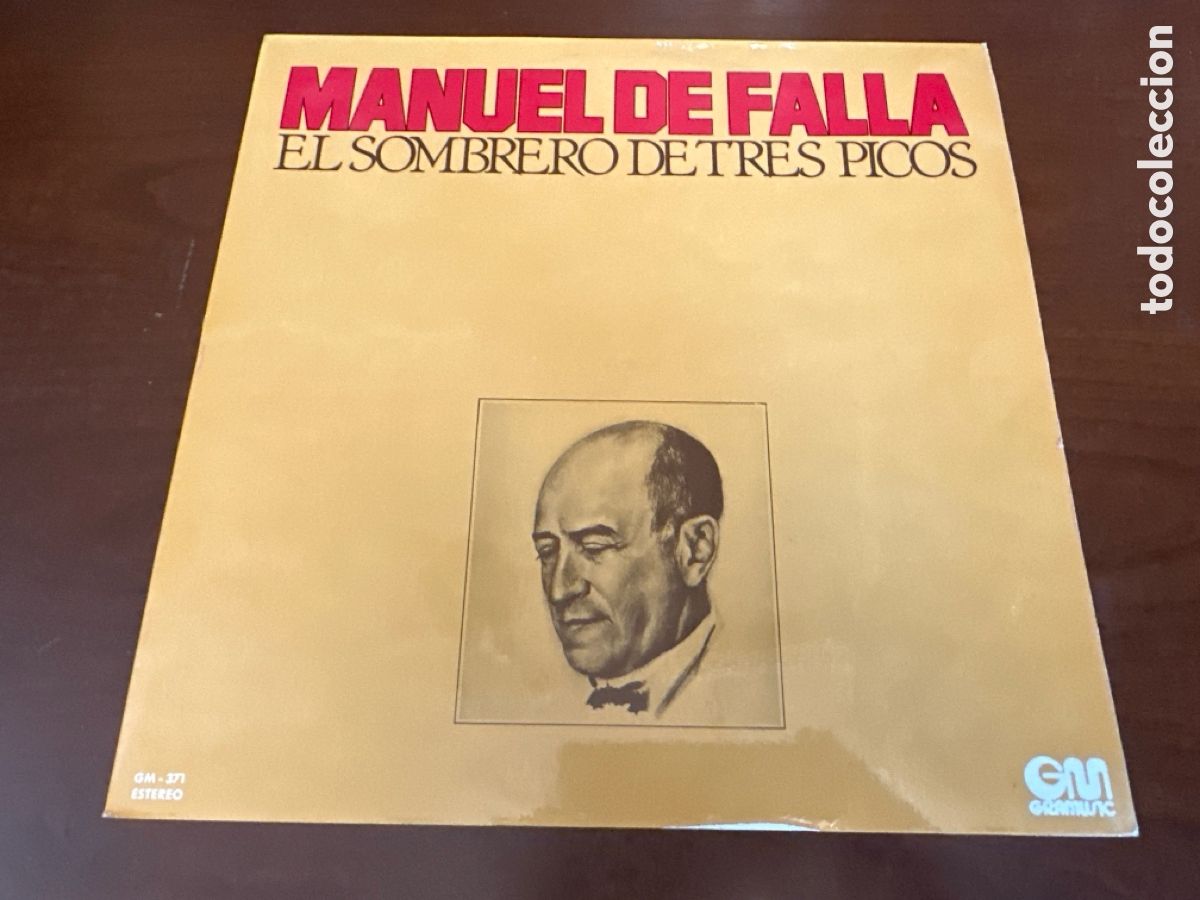 Discos de vinilo: MANUEL DE FALLA - EL SOMBRERO DE TRES PICOS (THE LONDON SYMPHONY ORCHESTRA) - 1975