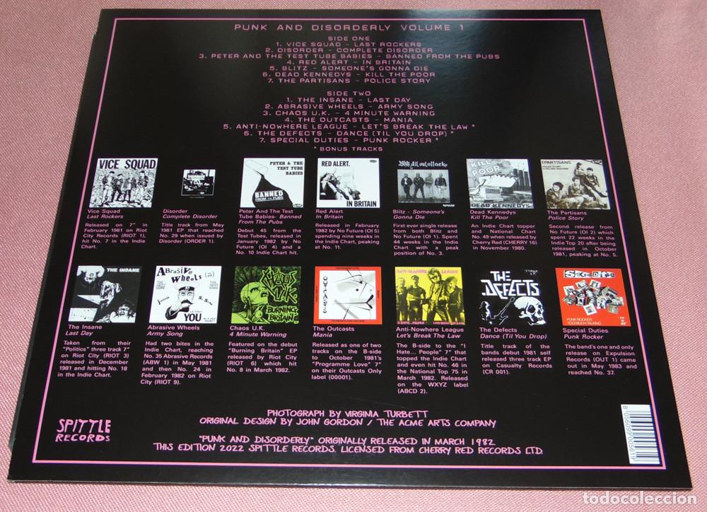 Discos de vinilo: Punk And Disorderly - LP 2022 - Foto 2