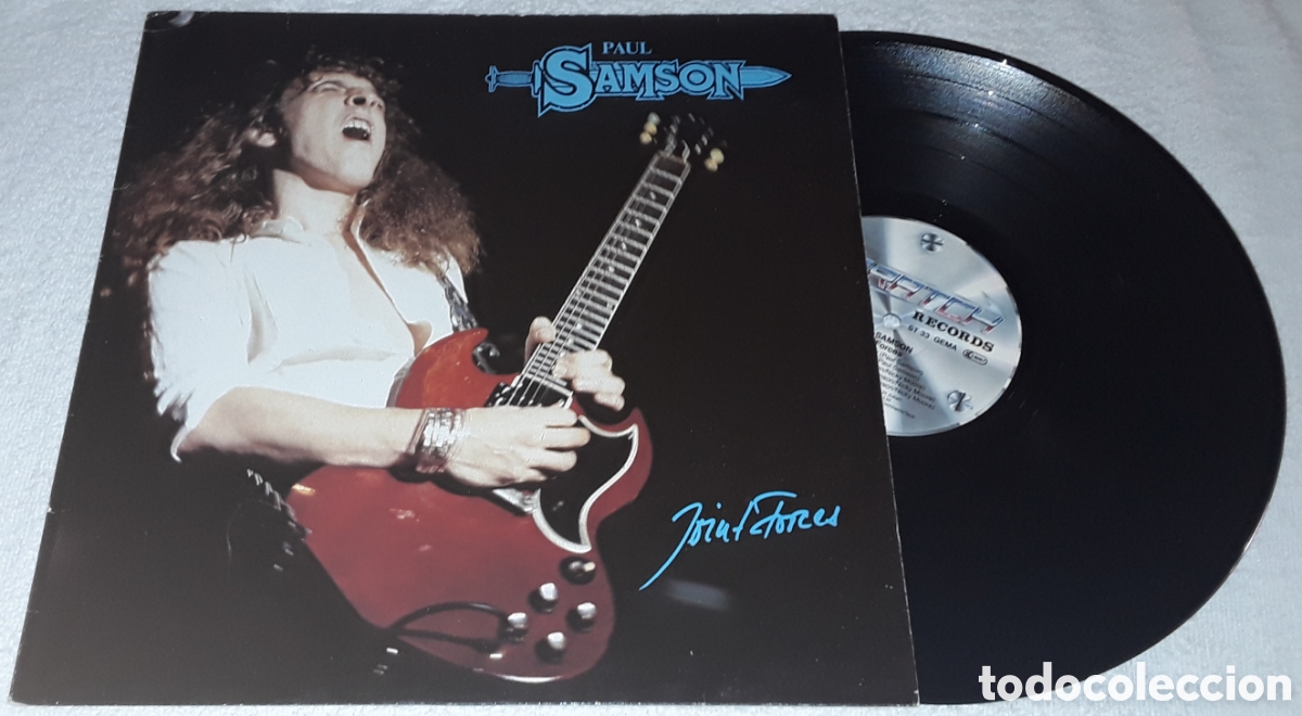 Discos de vinilo: LP - PAUL SAMSON - JOINT FORCES - MADE IN GERMANY