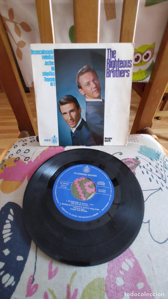 Discos de vinilo: THE RIGHTEOUS BROTHERS-EP DESENCADENANDO MELODIAS +3