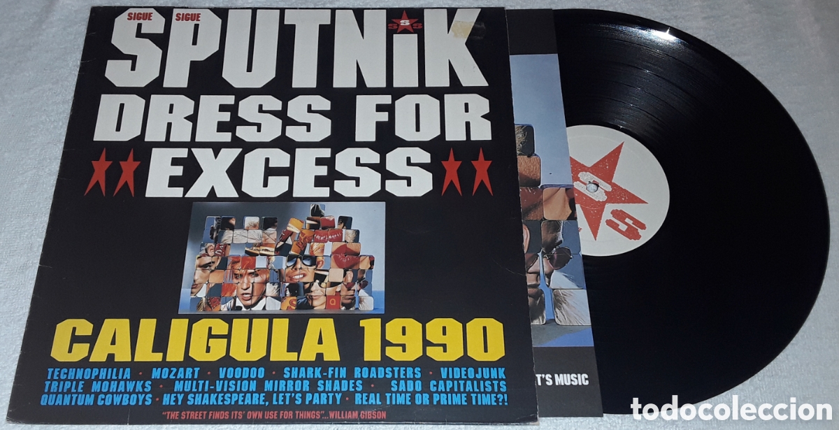 Discos de vinilo: LP - SIGUE SIGUE SPUTNIK - DRESS FOR EXCESS