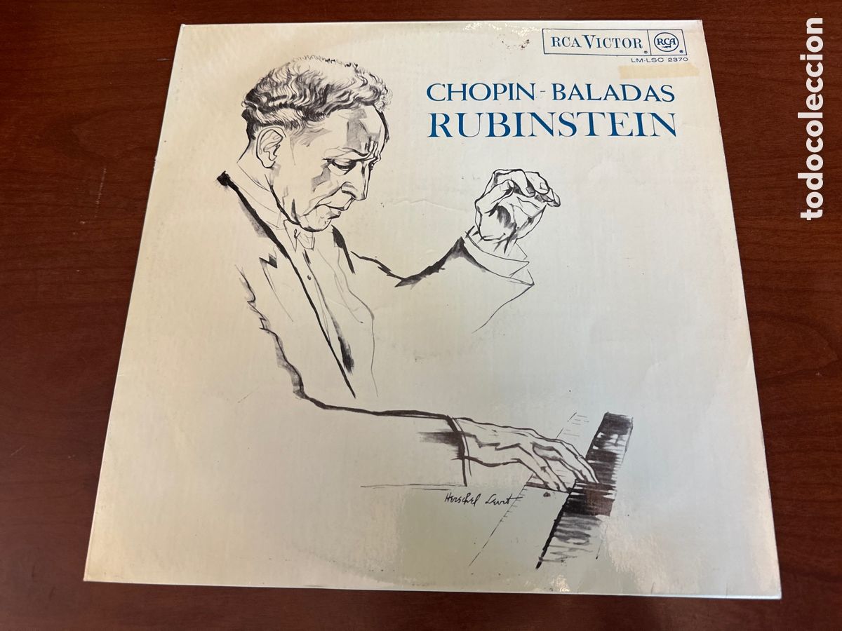 Discos de vinilo: CHOPIN. BALADAS. RUBINSTEIN. RCA. 1968 - Foto 7