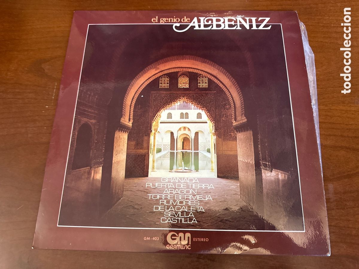 Discos de vinilo: EL GENIO DE ALBENIZ - ORQUESTA LIRICA DE MADRID - LP VINILO - GRAMUSIC - 1975