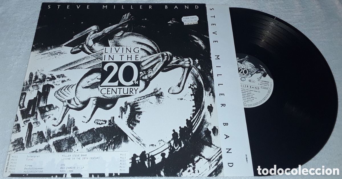 Discos de vinilo: LP - STEVE MILLER BAND - LIVING IN THE 20TH CENTURY