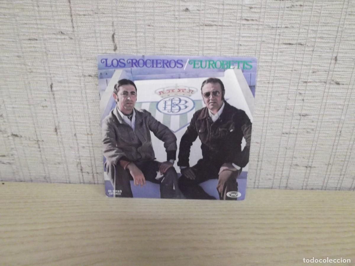 Discos de vinilo: Disco peque&ntilde;o Los Rocieros &rdquo;Eurobetis&rdquo;.Moviy PLay