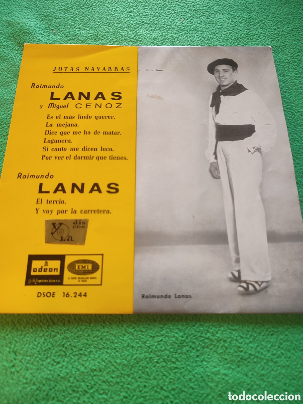 Discos de vinilo: Raimundo Lanas - Jotas Navarras E P