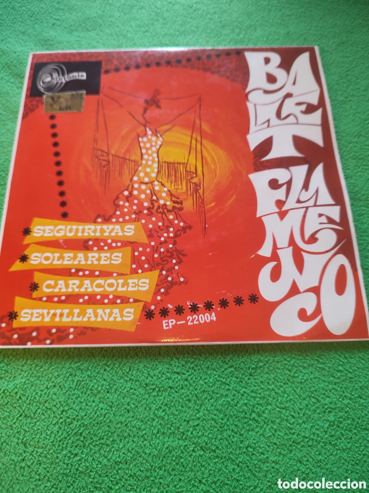 Discos de vinilo: Ballet Flamenco - Carmen Mora y Pedro Cuadra