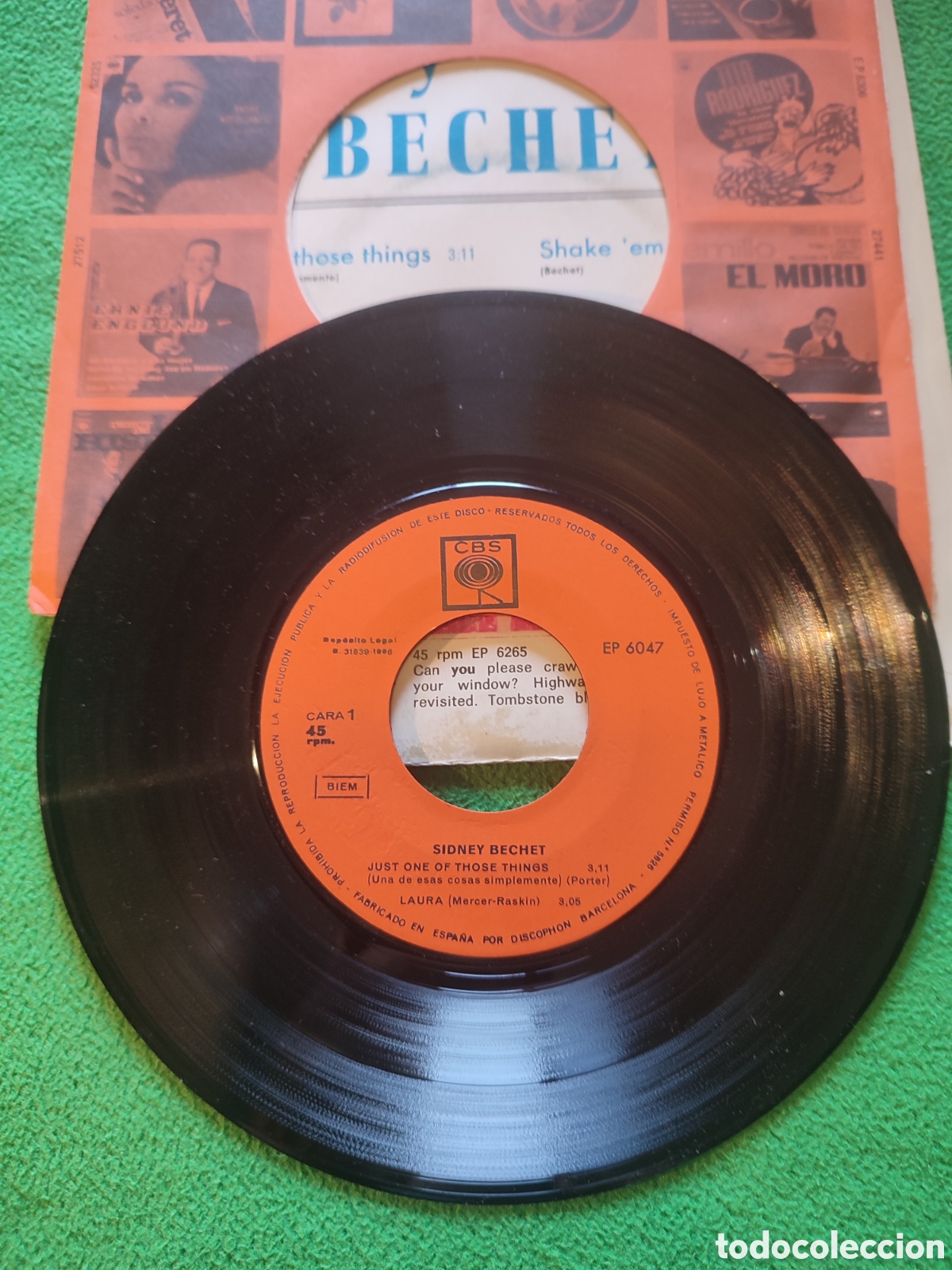 Discos de vinilo: Sidney Bechet - Just one of thouse things + 3 - Foto 3