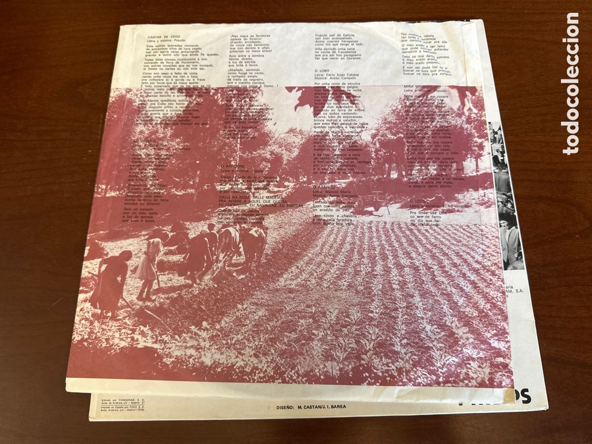 Discos de vinilo: FUXAN OS VENTOS : Idem. (LP. Philips, 1976) - Foto 4