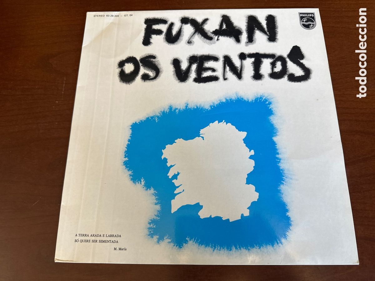 Discos de vinilo: FUXAN OS VENTOS : Idem. (LP. Philips, 1976)