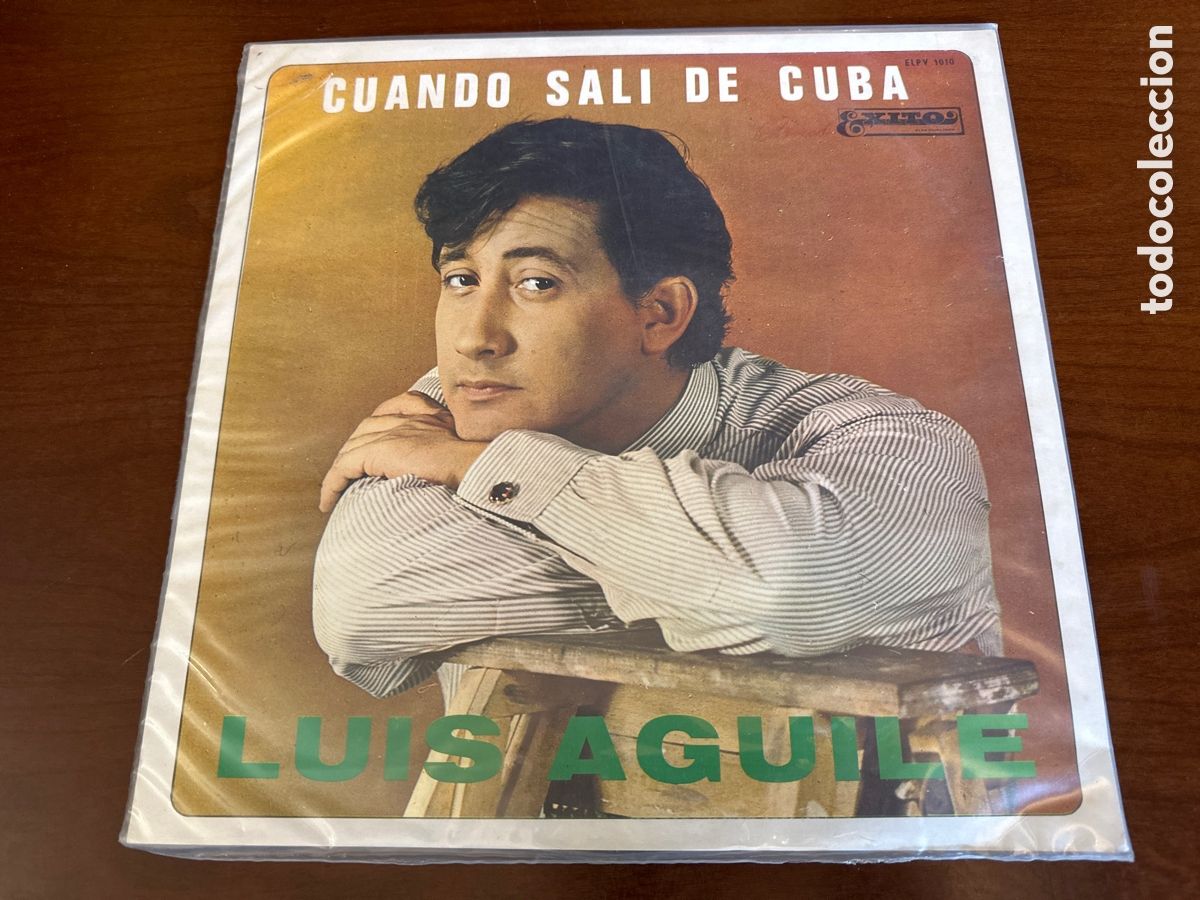 Discos de vinilo: LP VENEZUELA CIRCA 1970 LUIS AGUILE CUANDO SALI DE CUBA CIRCA 1970 BUEN ESTADO