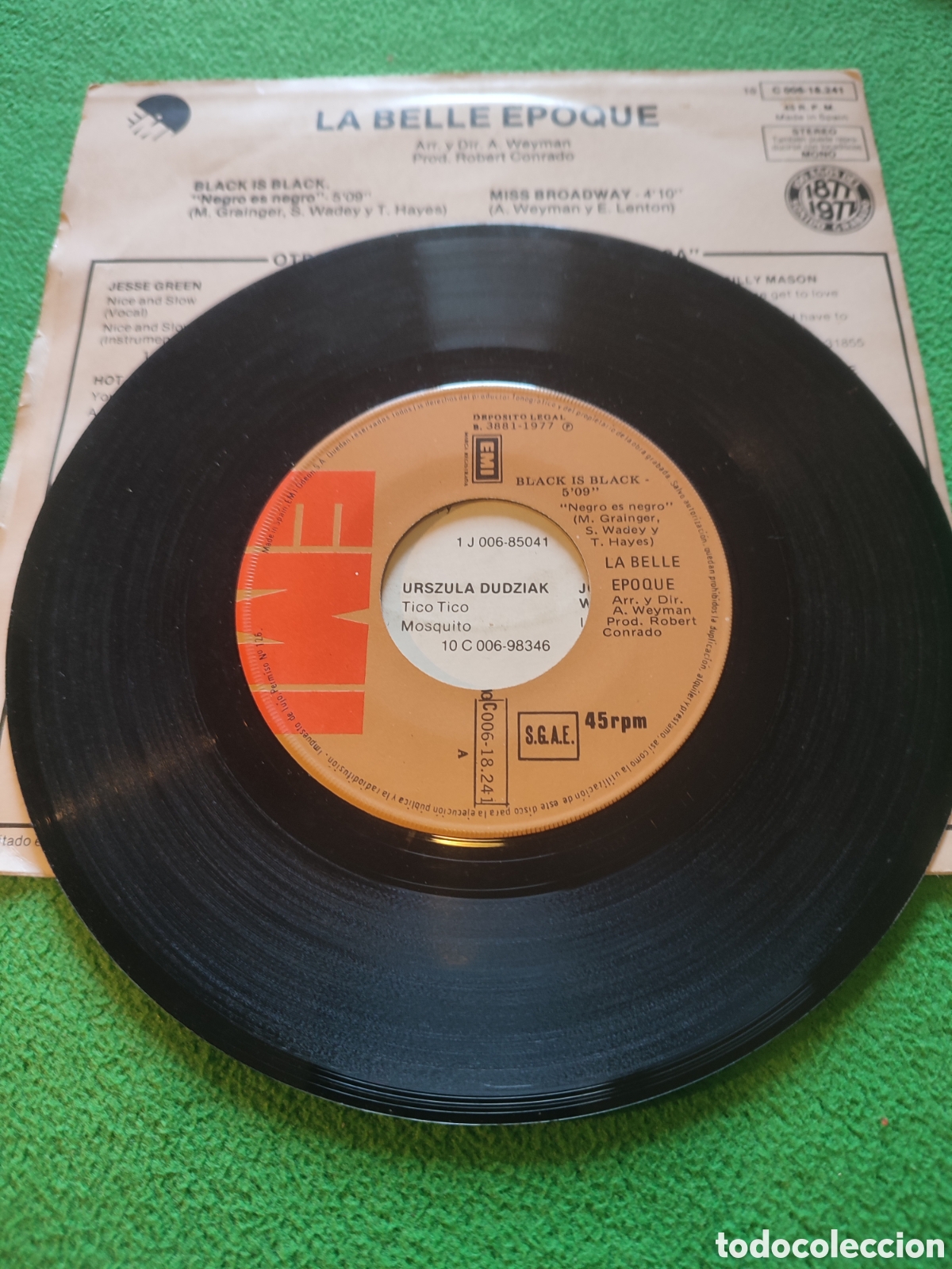 Discos de vinilo: La Belle Epoque - Black is Black - Foto 3