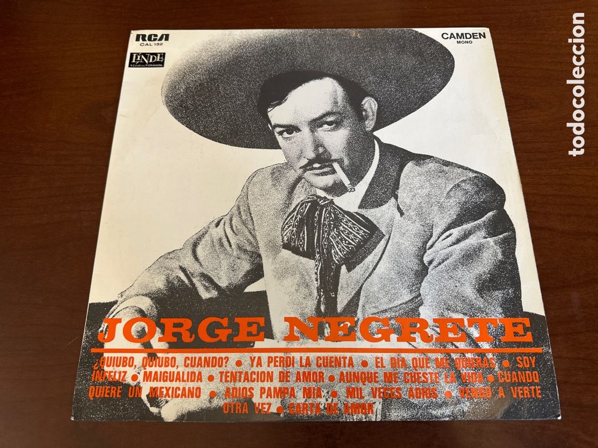 Discos de vinilo: Jorge Negrete - Quiubo, Quiubo, cuando - Edici&oacute;n de 1969 de Espa&ntilde;a