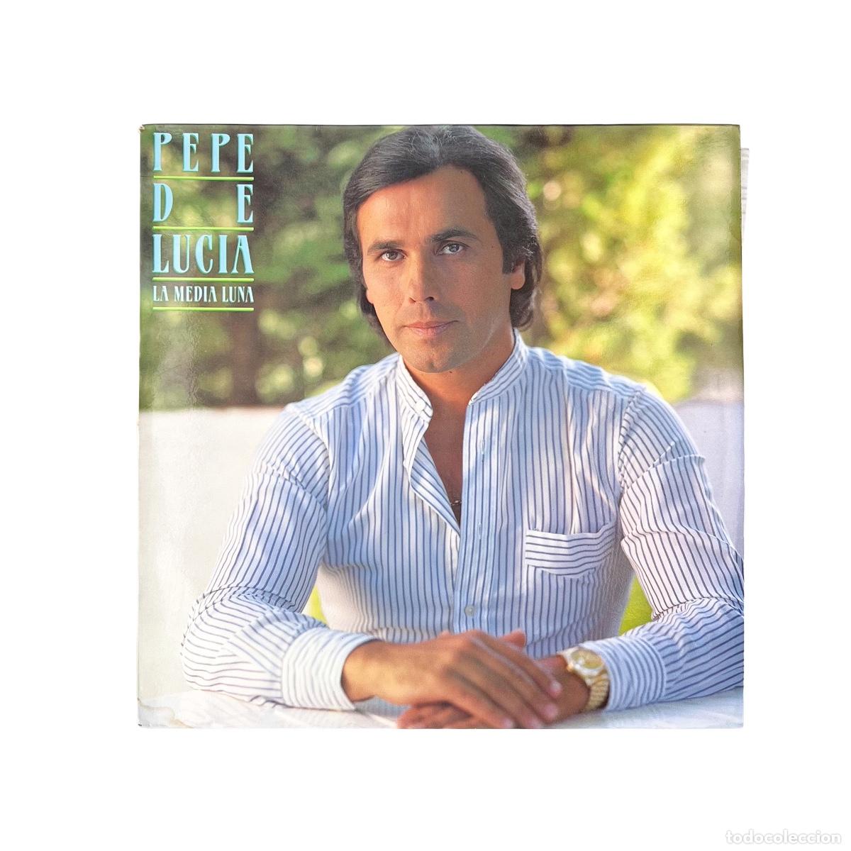 Discos de vinilo: LP. Pepe De Luc&iacute;a. La Media Luna (VG+/G+)