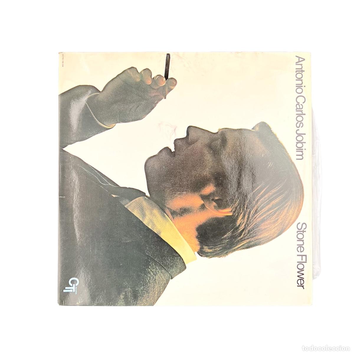 Discos de vinilo: LP, Gat. Antonio Carlos Jobim. Stone Flower (VG+/F)