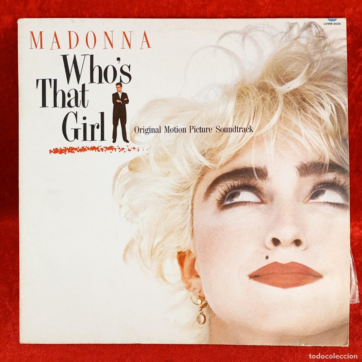 Discos de vinilo: MADONNA - WHO'S THAT GIRL - LDWB-6639 - LP VINILO - DISCO - MUSICA / 1920