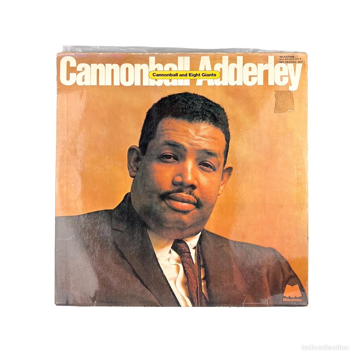 Discos de vinilo: 2xLP, Gat. Cannonball Adderley. Cannonball And Eight Giants (VG+/VG)