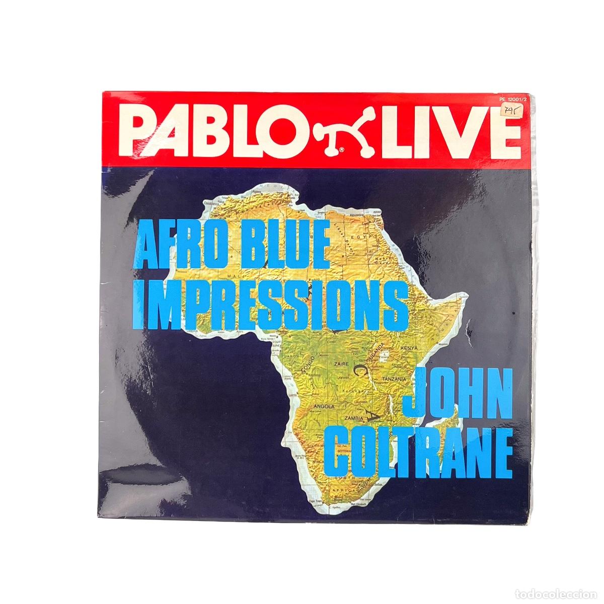 Discos de vinilo: 2xLP. John Coltrane. Afro Blue Impressions (VG+/VG+)