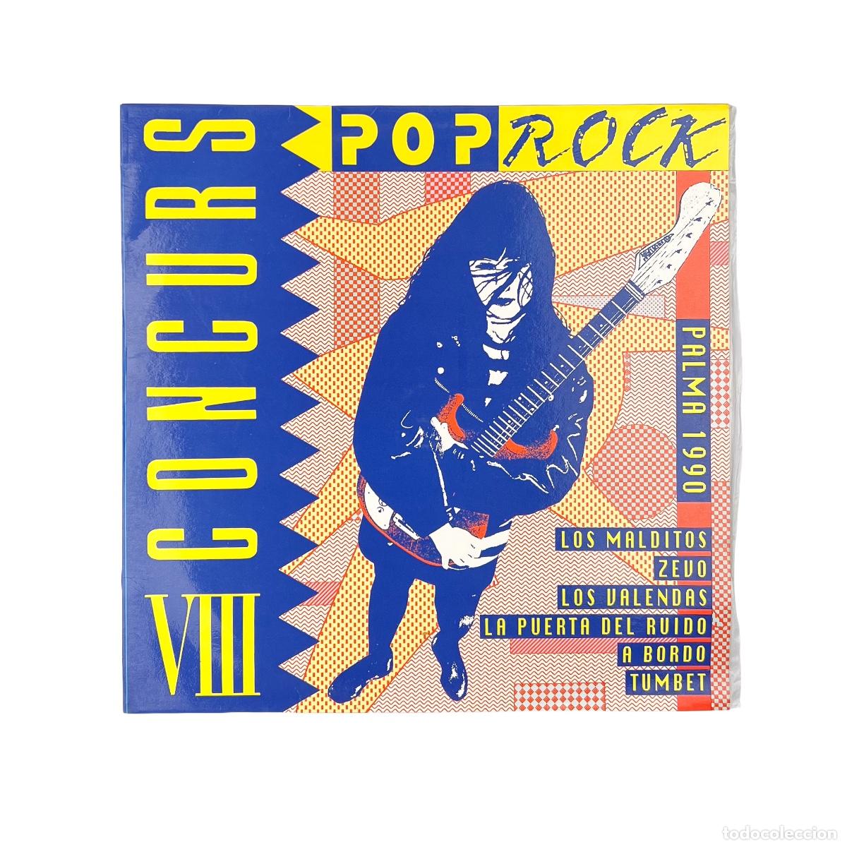 Discos de vinilo: LP. Varios. VIII Concurs Pop Rock Palma 1990 (VG+/VG)