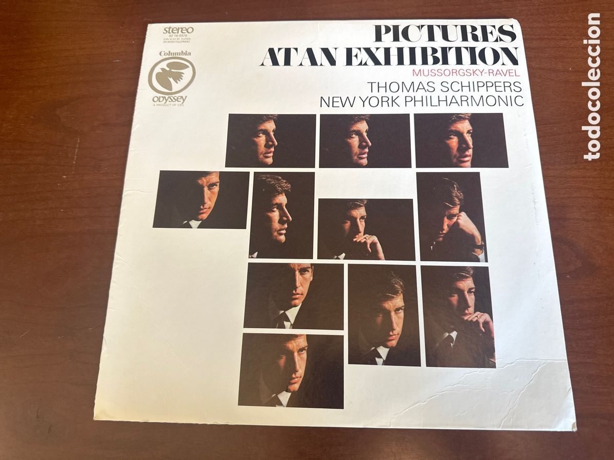 Discos de vinilo: PICTURES ATAN EXHIBITION. MUSSOGORKY - RAVEL. THOMAS SCHIPPERS. NEW YORK PHILARMONIC