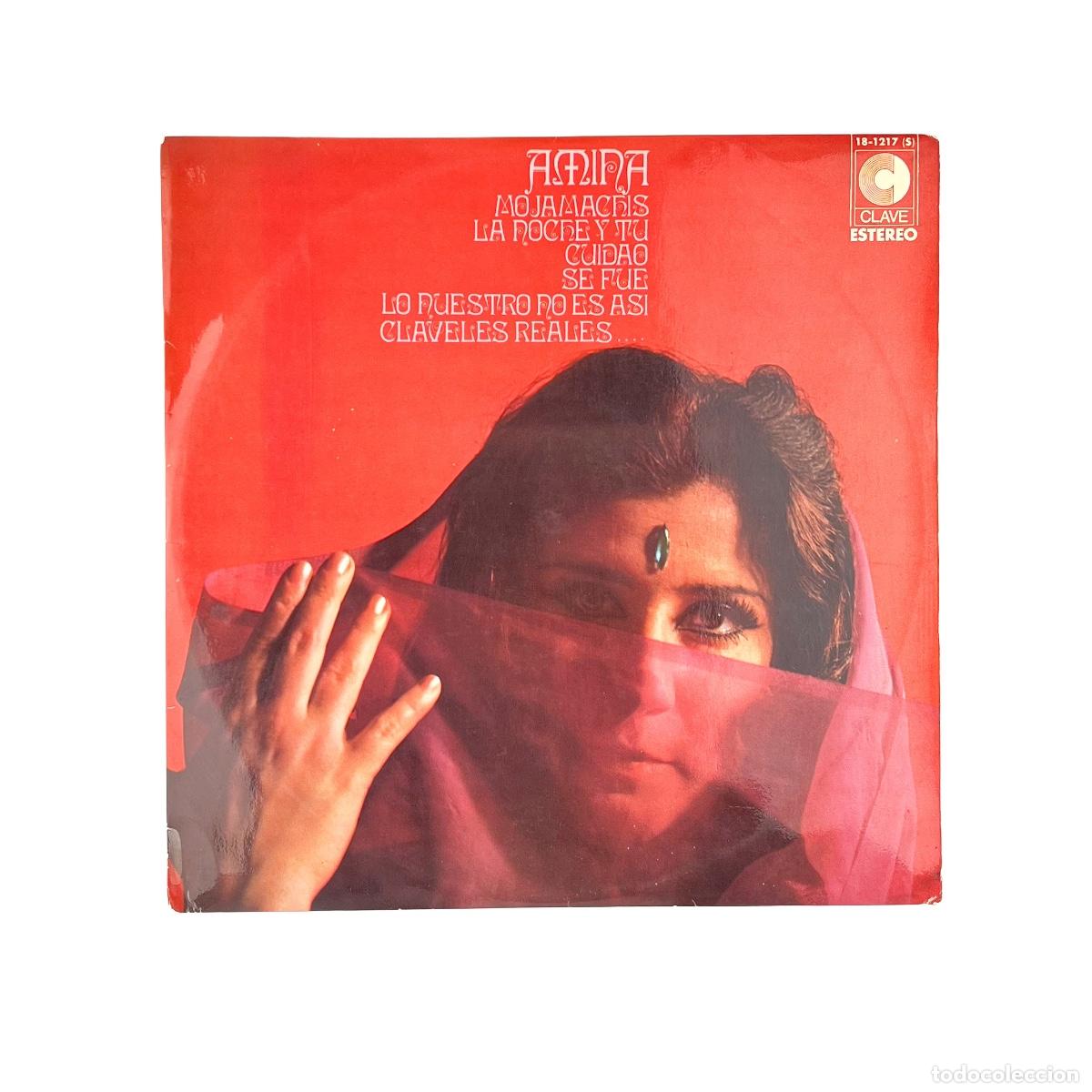 Discos de vinilo: LP. Amina. Amina (VG/VG)