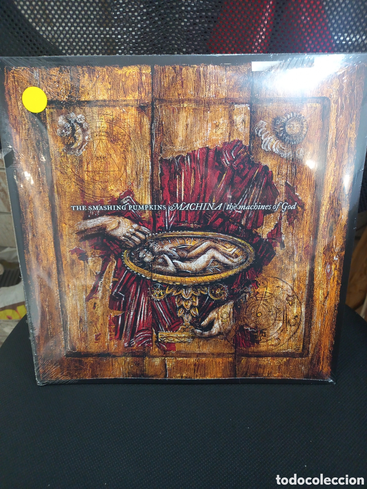 Discos de vinilo: THE SMASHING PUMPKINS - Machina / The Machines of God - 2000 EU version r&eacute;plica unoffcial Yellow 2LP