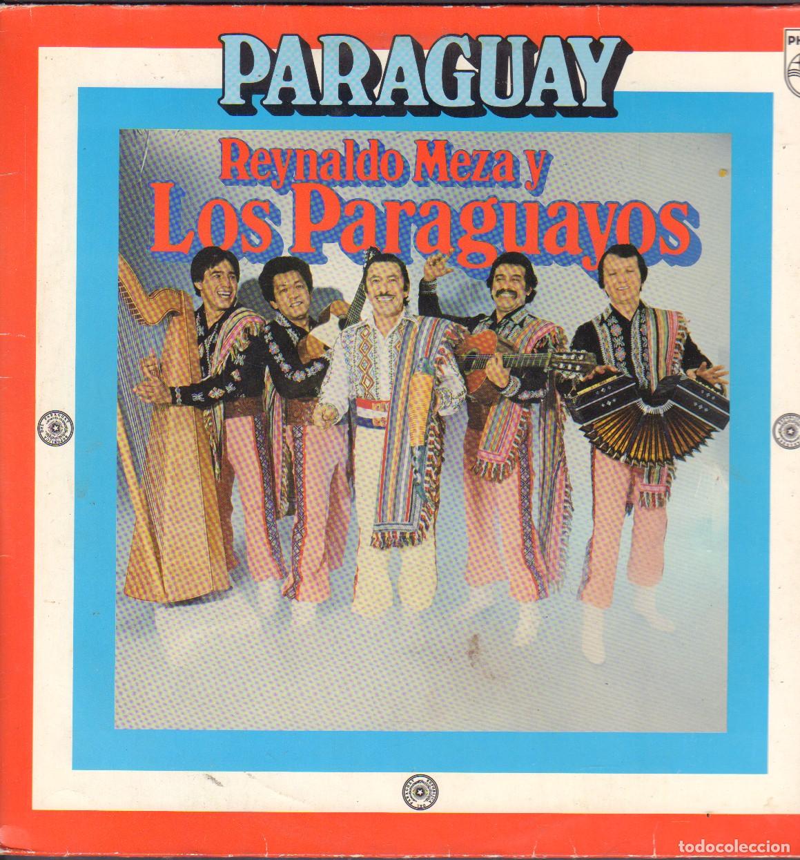 Discos de vinilo: REYNALDO MEZA Y LOS PARAGUAYOS - PARAGUAY / MARIA BONITA, HASTA MA&Ntilde;ANA.../ LP PHILIPS 1979 RF-26522