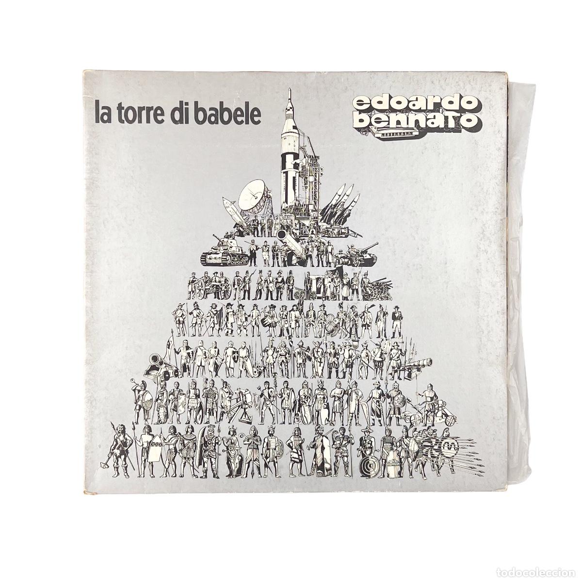 Discos de vinilo: LP. Edoardo Bennato. La Torre Di Babele (G/VG)